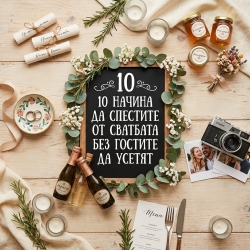 10 начина да спестите от сватбата без гостите да усетят